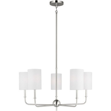 Foxdale 5 Light Medium Chandelier by Visual Comfort Studio - 3109305