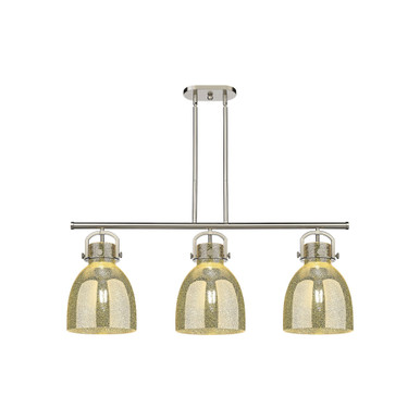 Newton Bell 3 Light Stem Arched Island 41.5 Inch Wide by Innovations - 410-3I-G412-10_P