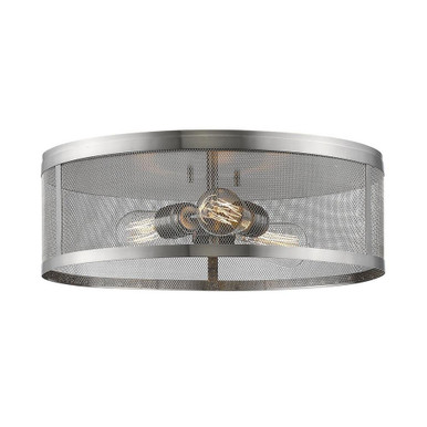 Heron Acre 3 Light 18 Inch Wide Flush Mount by Bailey Street Home - 372-BEL-600641