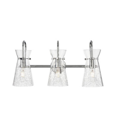 Nicole 3 Light Bath Vanity 12.13 Inch Tall and 24 Inch Wide by Innovations - 385-3W-G385-5