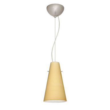 Cierro 1 Light Mini Cord Pendant by Besa - 1KX-CIERRO