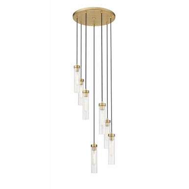 Beau 7 Light Chandelier 12.75 Inches Tall and 18 Inches Wide by Z-Lite - 740P-7R