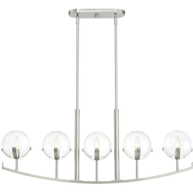 Spyglass 5 Light Oversized Island Chandelier by Designers Fountain - 93838-sp