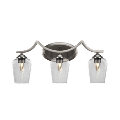Zilo 3 Light Vanity Light 22 Inch Length by Toltec - 553-22-105