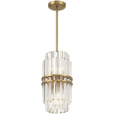 Hayes 4 Light Small Pendant by Crystorama - HAY-1401