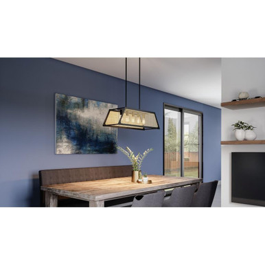 Bittern Lodge 5 Light Oversized Island Pendant by Bailey Street Home - 71-BEL-1118998