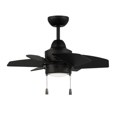 Propel II 24 Inch 6 Blade Ceiling Fan with Light Kit by Craftmade - PPT24FB6