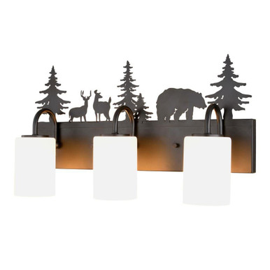Acadia 3 Light Bath Vanity with LED Night Light 23 Inch Wide by Vaxcel - W0543