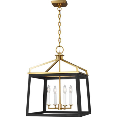 Carlow 4 Light Small Chandelier by Visual Comfort Studio - CC1554