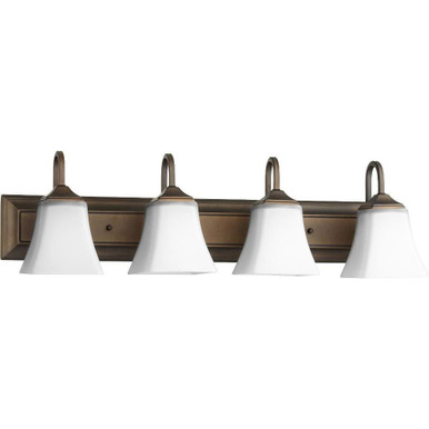4 Light Transitional Vanity Light 30 Inch Wide by Quorum - 5104-4