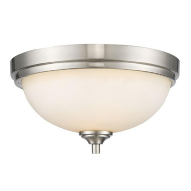 Bordeaux 2 Light 13 Inch Wide Flush Mount by Z-Lite - 435F2-B