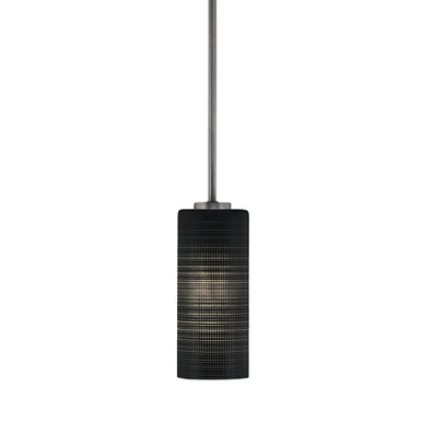 Atlas 1 Light Mini Pendant 9.5 Inch Tall by Toltec - 4501-GP-4099