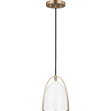 Norman 1 Light Small Modern Pendant by Visual Comfort Studio - 6151801