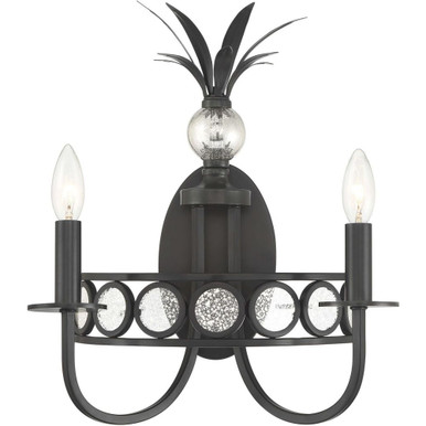 Hearst 2 Light Wall Sconce 16.5 Inch Tall and 13 Inch Length By Savoy House - 9-1207-2