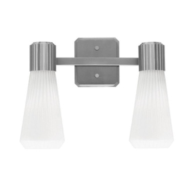 Everleigh 2 Light Bath Bar 11.25 Inch Tall and 15 Inch Length by Toltec - 4822-GP-881