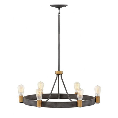 Burnham Elms 6 Light Large Chandelier by Bailey Street Home - 81-BEL-3088252