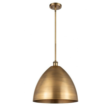 Ballston Cone 1 Light Mini Dome Pendant 16 Inch Wide by Innovations - 516-1S-16-16D