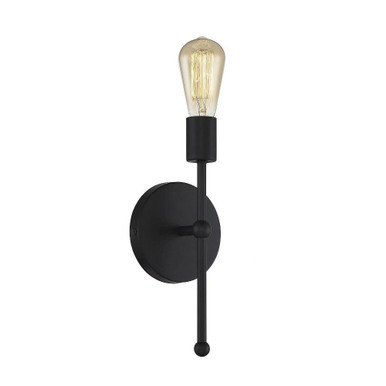 1 Light Wall Sconce 12 Inch Tall by Meridian - M90005