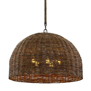 Huxley 5 Light Oversized Pendant by Troy - F6905