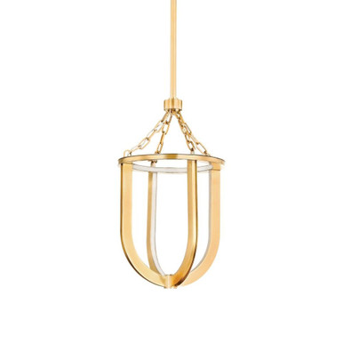 Tournu 28W 1 LED Light Medium Pendant by Hudson Valley - 2913-AGB