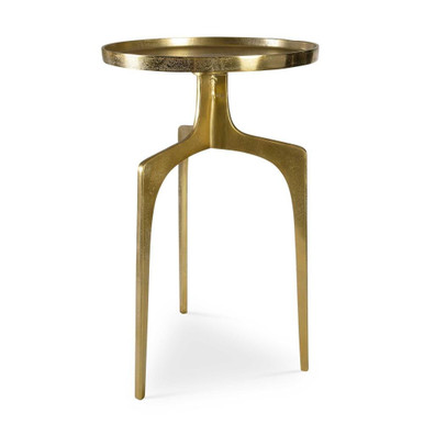 Kenna 25 Inch Aluminum Accent Table by Uttermost - 25053