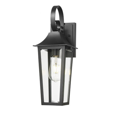 Gannon 1 Light Outdoor Wall Lantern by Z Lite - 5008S-BK