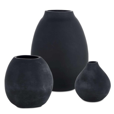 Hearth 9 Inch Vase (Set of 3) by Uttermost - 18068