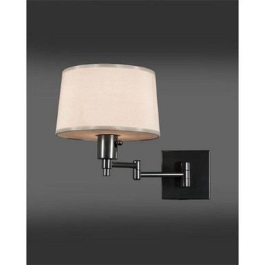 Real Simple 1 Light Swing Arm Wall Light 4.625 x 11 Inch by Robert Abbey - 1826