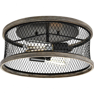 Bradford Gate 2 Light 14 Inch Wide Semi Flush Mount by BSH - 70-BEL-930075