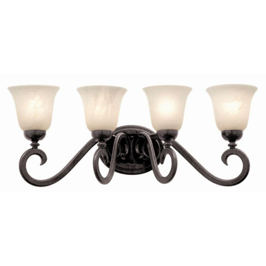 Santa Barbara 4 Light Vanity Light by Kalco - 3544TO/1219