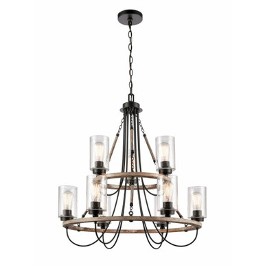 Paladin 9 Light Large Chandelier by Innovations - 442-9CR-G442