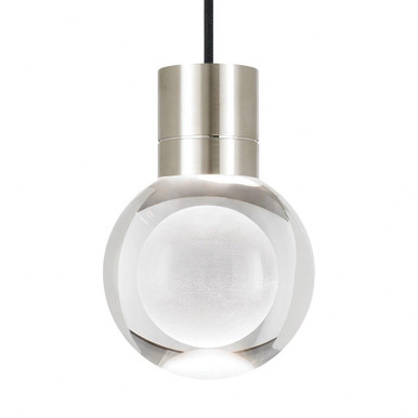 Mina 9W 1 LED Pendant 7.6 Inch Tall X 5 Inch Wide by Visual Comfort Modern - 700TDMINAP