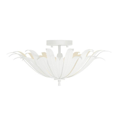 Eden 3 Light 18 Inch Wide Semi Flush Mount by Capital - 249531