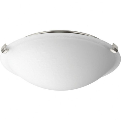 1 LED 12 Inch Wide Dome Flush Mount by Progress - P350055-009-30