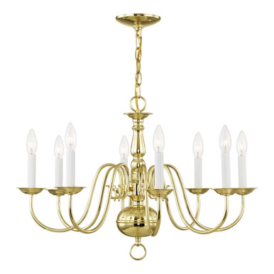 St Michaels Park 8 Light Medium Chandelier by Bailey Street Home - 218-BEL-732100