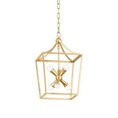 Kendall 6 Light Medium Pendant 19.75 Inch Tall by Mitzi - H807706S-VGL