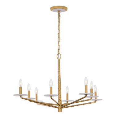 Judi 8 Light Chandelier 22 Inch Tall and 38 Inch Wide by Savoy House - 1-1965-8-60