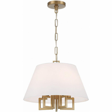 Westwood 5 Light Mini Pendant 13.25 x 16 Inches Wide by Crystorama - 2255-VG