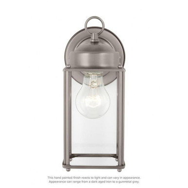 New Castle 1 Light Outdoor Wall Lantern 10.25 Inch Tall by Generation - 8593