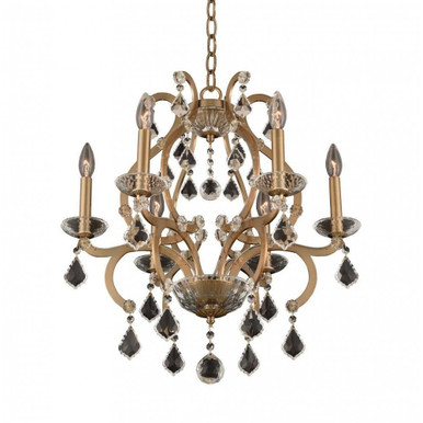 Duchess 6 Light Medium Chandelier by Allegri - 029650-038-FR001