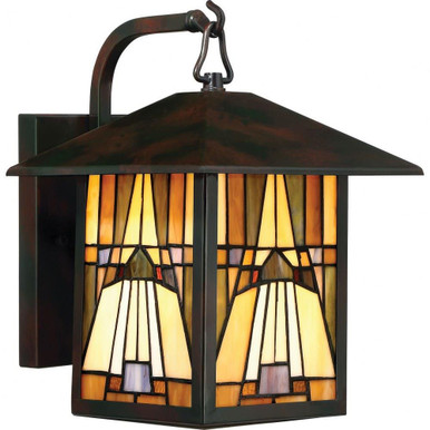 Inglenook 1 Light Medium Outdoor Wall Lantern by Quoizel - TFIK8409VA