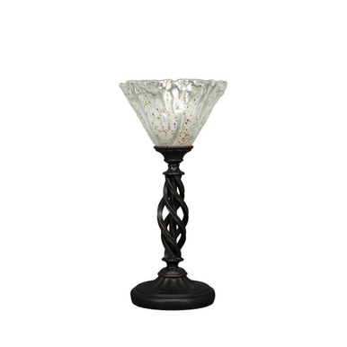 Elegante 1 Light Mini Table Lamp 14.25 x 7 Inches by Toltec  - 61-71425