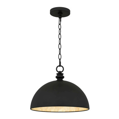 Braylon 4 Light Pendant 10.75 Inch Tall and 13.75 Inch Wide by Quoizel - BRAY1814MBK