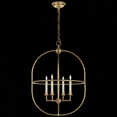 Desmond 4 Light Medium Oval Chandelier by Visual Comfort Signature - CHC2224