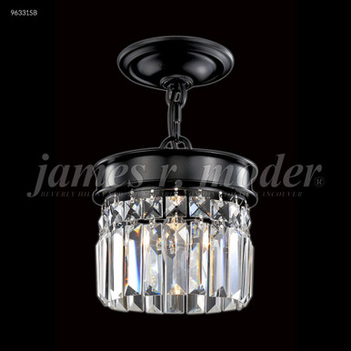 Europa 1 Light Small Crystal Pendant by James Moder - 96331S22EONE