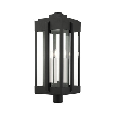 Lexington 4 Light Outdoor Post Top Lantern 12.63 x 30.5 Inches by Livex  - 27719