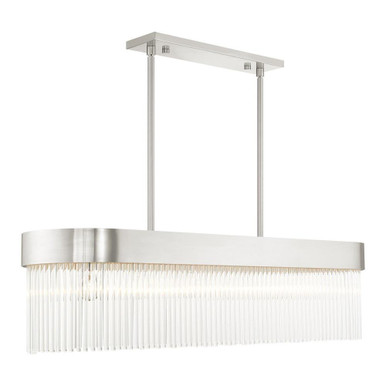 Norwich 6 Light Mini Chandelier by Livex - 49830