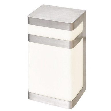 Sentinel 9W 1 LED Wall Sconce by Abra - 50020ODW-304STS-Sentinel