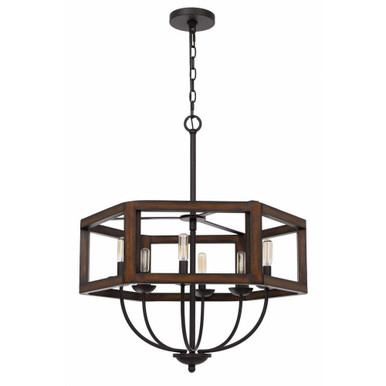 Seprio Drive 6 Light Medium Chandelier - 1-BEL-5191786