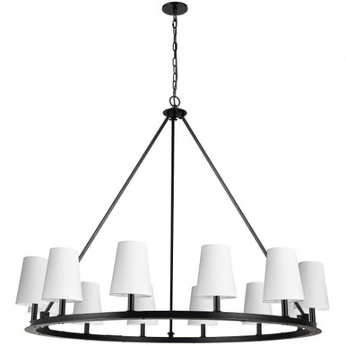 Colby 12 Light Oversized Chandelier by Dainolite - CLB-5212C